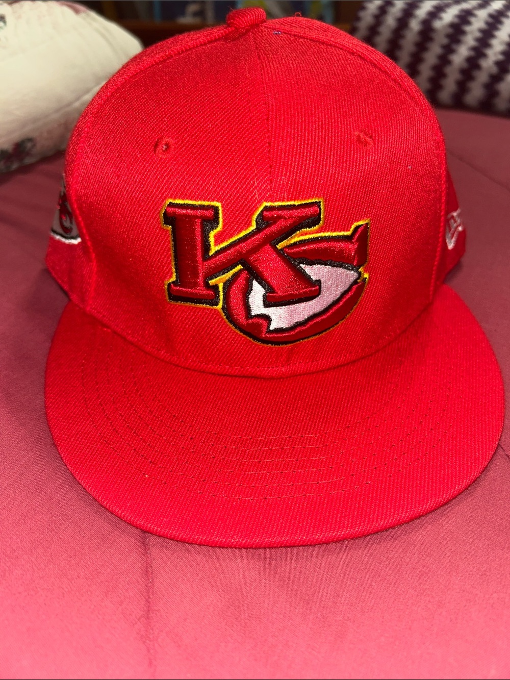 New Era - Red Kansas City Chiefs - Logo Snapback Cap